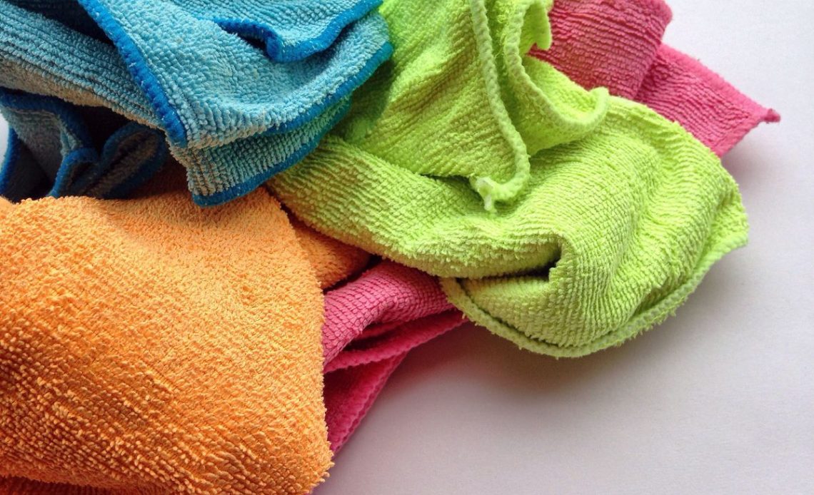 pranie ściereczek z mikrofibry